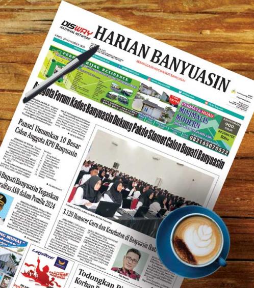 HARIAN BANYUASIN 13 NOVEMBER 2024