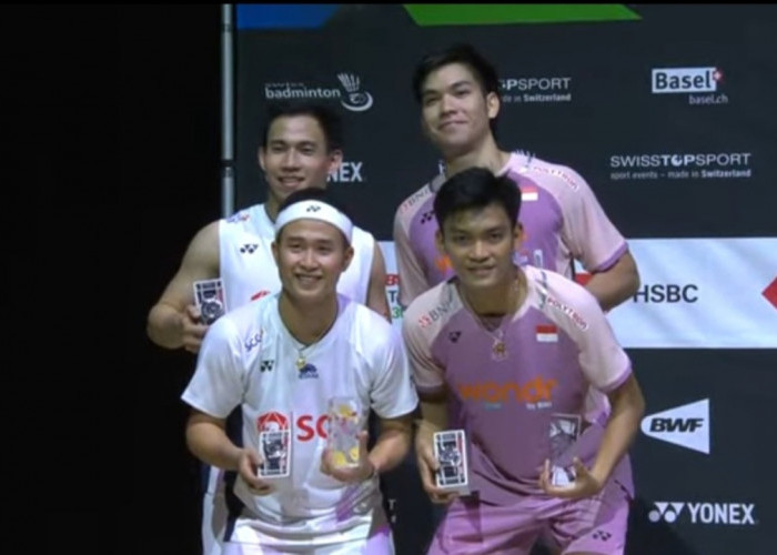 Fikri/Daniel Harus Puas Jadi Runner Up Swiss Open 2025, Indonesia Perpanjang Rekor Nirgelar