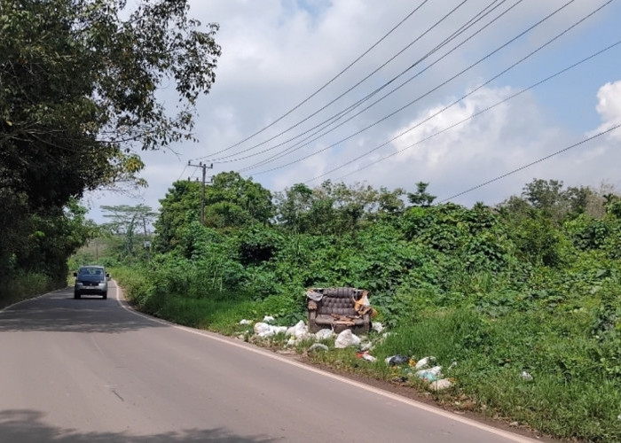 Tumpukan Sampah di Ruas Jalan Sungai Pinang-Rambutan, Dinilai Minimnya Pengawasan Instansi Terkait