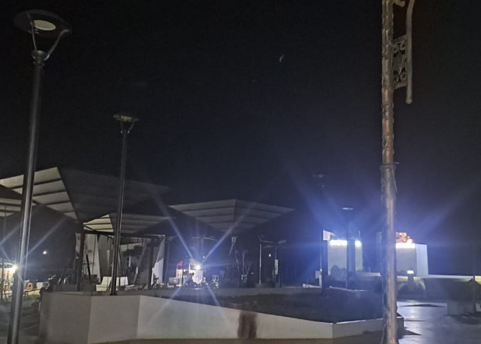 Kabel Bawah Tanah Dicuri, LPJU Jaling dan Rumdin Bupati Banyuasin Tak Menyala