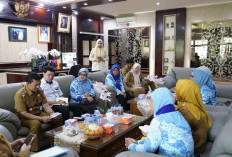 Wabup Banyuasin Terima Audiensi Ikatan Guru Indonesia   Pangkalan Balai