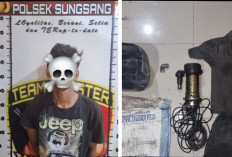 Polsek Sungsang Ringkus Pencuri Mesin Pompa Air