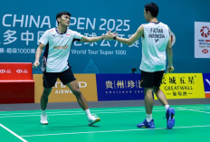 Kompak dan Taktis, Fajar/Fikri Gulung Rekan Senegara di China Open 2025