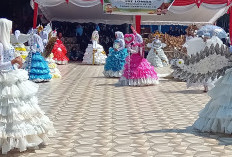 Parade 3R Siswi SMAN 1 Banyuasin III, Memukau Tamu Undangan