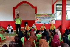 Polsek Muara Padang Sosialisasi di SDN 5 Muara Sugihan