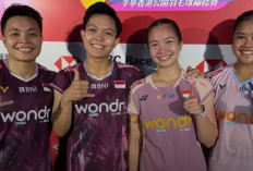 Kemenangan Apri/Fadia Atas Rachel/Febi: Di Gim Kedua Kami Banyak Kesalahan