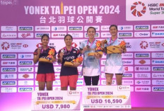 Ana/Tiwi Juara Taipei Open 2024, Jesita/Febi Runner Up