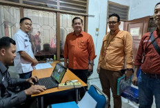 Tindaklanjut Pelaporan Dugaan Pelanggaran Pilkada, Askolani Datangi Gakkumdu Banyuasin