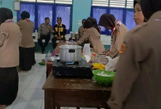 Kemah Blok di SMAN 1 Banyuasin III Diiisi Lomba Masak