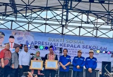 Pensiunan Kepala Sekolah dan Pengawas Mendapat Apresiasi dari MKKS SMP