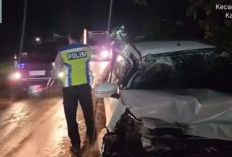 Tabrakan Beruntun di Langkan Banyuasin, Polisi Beberkan Penyebabnya!