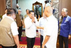 Bupati Askolani Sambut Kedatangan Jamintel Kejagung di Palembang