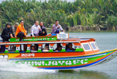 Pj Bupati Muba Tinjau Layanan Penyebrangan Pasca Robohnya Jembatan P6 Lalan