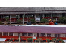 Perbaikan Bangunan di 19 SD Negeri di Kabupaten Banyuasin Rampung