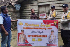 Polres OKU Timur Salurkan Ribuan Paket Bansos, Wujud Kepedulian Sambut Hari Bhayangkara ke-80