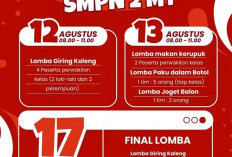 Peringati HUT RI, SMPN 2 Muara Telang Gelar Aneka Lomba