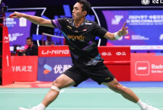 Jonatan Christie ke Semifinal China Masters 2024, Menang Straight Game dari Tuan Rumaj