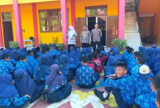 Puluhan Siswa SMPN 1 Banyuasin III Ikuti Penyuluhan Kenakalan Remaja