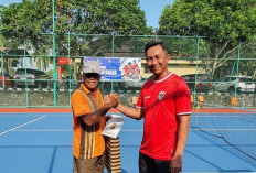 Polres Banyuasin Gelar Lomba Tenis Lapangan Meriahkan HUT Bhayangkara ke-78!