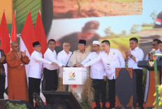 Presiden Prabowo Resmikan Program GERINA di Kabupaten Banyuasin