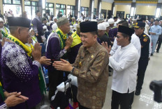 450 Jamaah Haji Sumsel Kloter I Tiba di Palembang