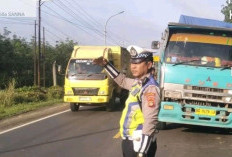 Arus Lalu Lintas Terganggu di Jalintim  Musi Pait Banyuasin, Ini Penyebnya! 