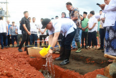 Peletakkan Batu Pertama Masjid Al-Hijrah Lubuk Linggau