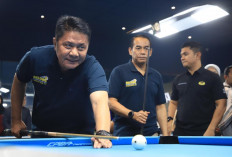 Relung Billiard Challenge 2025: Herman Deru Tantang Kapolda Sumsel