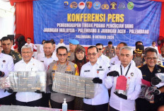 Pemberantasan Peredaran Narkotika di Wilayah Sumsel Diapresiasi Pemprov Sumsel