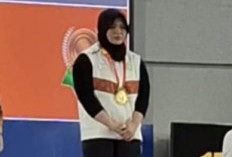 Indah Afrizah Sumbangkan Medali Emas Untuk Sumsel di Ajang PON 2024, Ini Cabornya...