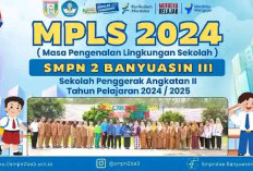 Masuk Hari Pertama, SMPN 2 Banyuasin III Langsung Selenggarakan MPLS