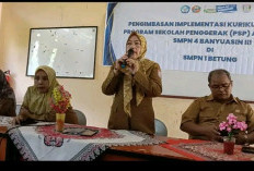 PSP 1 SMPN 4 Banyuasin III, Gelar Refleksi Pengimbasan di Tiga Sekolah Imbas