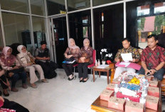 Rombongan OPD Monev SPMB di SMPN 1 Banyuasin III