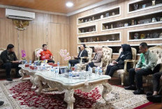 Bupati Terima Audiensi Universitas Bina Dharma Palembang