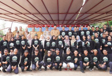 PT Tirta Fresindo Jaya dan Pemkab Banyuasin Tanam 1.400 Pohon di Alun-Alun Pangkalan Balai