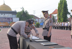 Iwan Wahyudi Jabat Wakapolres Muba dan 2 Kapolsek diganti