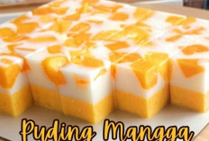 Musim Mangga Tiba, Waktunya Coba Puding Mangga Homemade