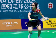 Gregoria Menang Meyakinkan atas Kaoru Sugiyama, Amankan Tiket 16 Besar China Open 2025