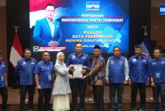 Survei Tertinggi, Partai Demokrat Resmi Dukung Hj Ngesti Ridho  - H Mat Amin