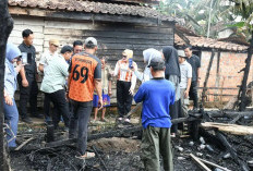 Wabup Banyuasin Tinjau Korban Kebakaran, Imbau Warga Waspada Musim Kemarau