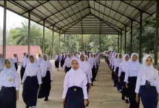 Peserta Didik SMPN 1 Betung akan Kirim Lomba Baris Berbaris