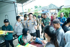 Camat Talang Kelapa Hadiri Gerakan Pangan Murah Bersama Forkopimcam dan Polri untuk Masyarakat