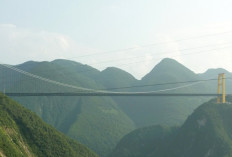 Ponte Sidhue: Jembatan Gantung Tertinggi yang Menakjubkan di China