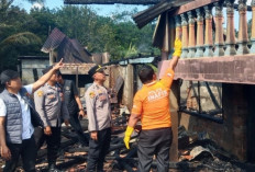 Rumah Panggung di Prabumulih Hangus Terbakar, Kerugian Ditaksir Capai Rp130 Juta