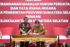 Pemprov Sumsel-Kejati Sumsel Teken Kesepakatan Bersama Penanganan Masalah Hukum Perdata dan TUN