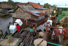 Banjir Terjang Banyuasin, 18 TPS Direlokasi