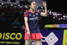 Diganjar Wasit Kartu Kuning, Ni Kadek Dhinda Capai Final Indonesia Masters 2024