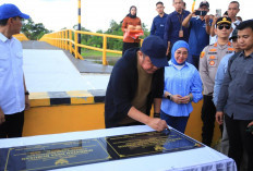 Herman Deru Dorong Konektivitas Antarwilayah di OKI, Resmikan Jembatan dan Tambah Bantuan Tiga Jembatan Baru