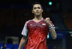 Jonatan Christie Lolos ke Perempatfinal Usai Menang Tiga Gim Atas Lee Chia Hao