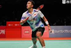 Nyaris 'Terpeleset'! Jonatan Christie Lolos ke Semifinal Kumamoto Masters 2024